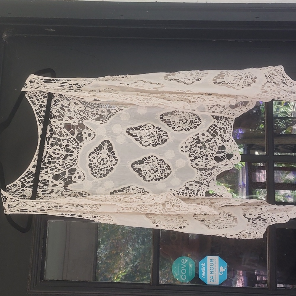 Crochet hippy vest